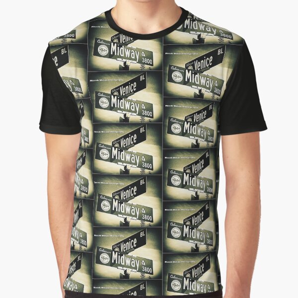 Venice Boulevard & Midway Avenue1 Culver City California by Mistah Wilson Photography Graphic T-Shirt