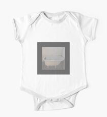 Old-Time-Badewanne Baby Body Kurzarm