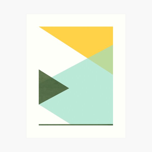 Item preview, Geometrics - citrus & concrete designed and sold by Gale Switzer.