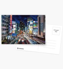 Tokyo traffic Postcards