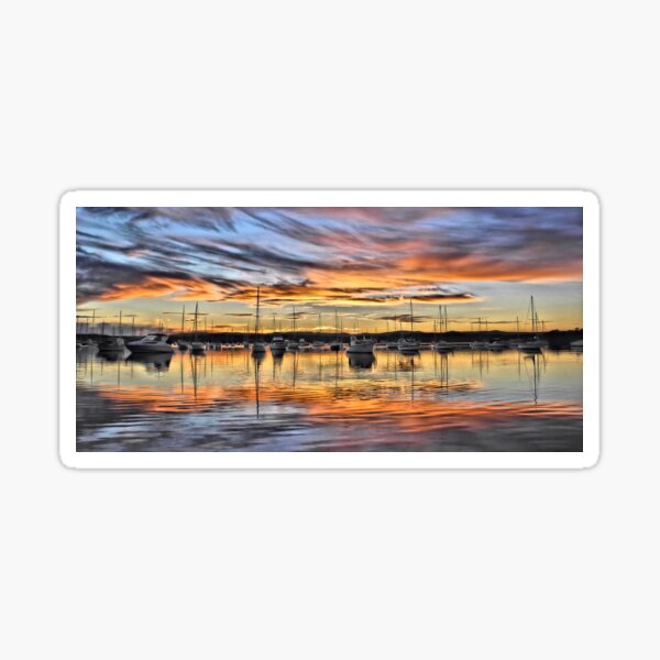 Vivid Sunset - Valentine NSW Australia Sticker