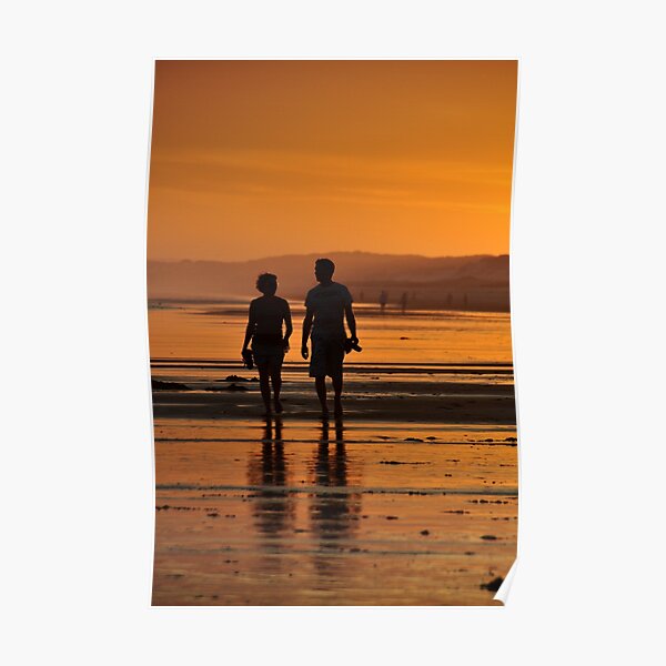 Come Walk With Me - Redhead Beach NSW Poster