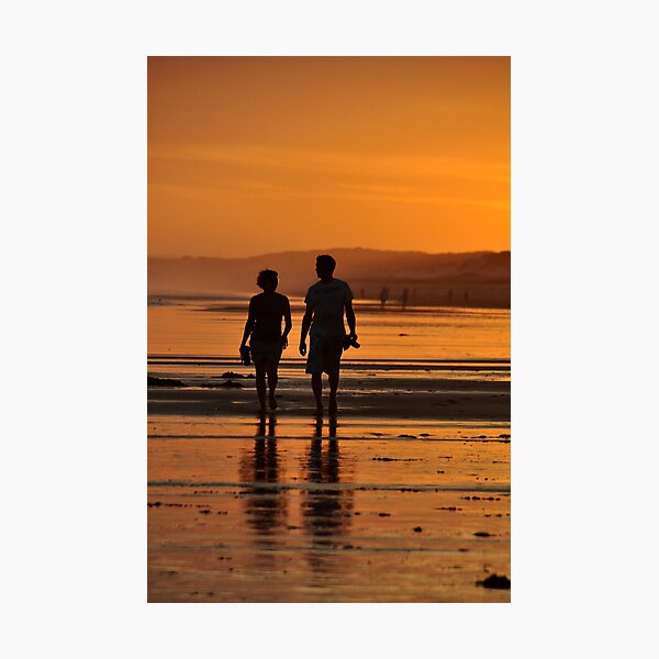 Come Walk With Me - Redhead Beach NSW Photographic Print