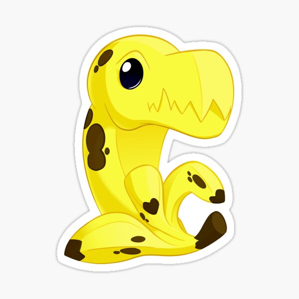 Bananasaurus Rex Sticker