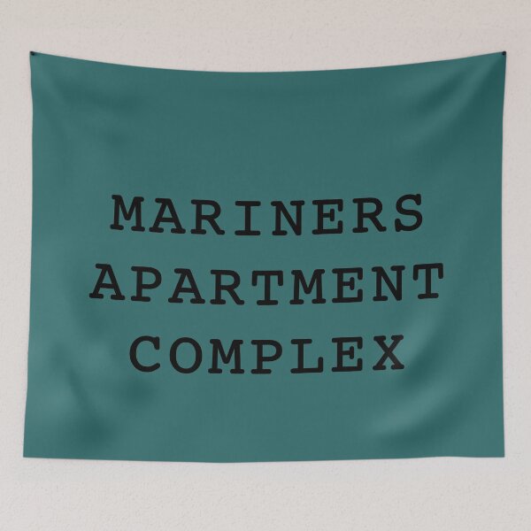 Item preview, MARINERS APARTMENT COMPLEX - Typewriter designed and sold by KaiDee.