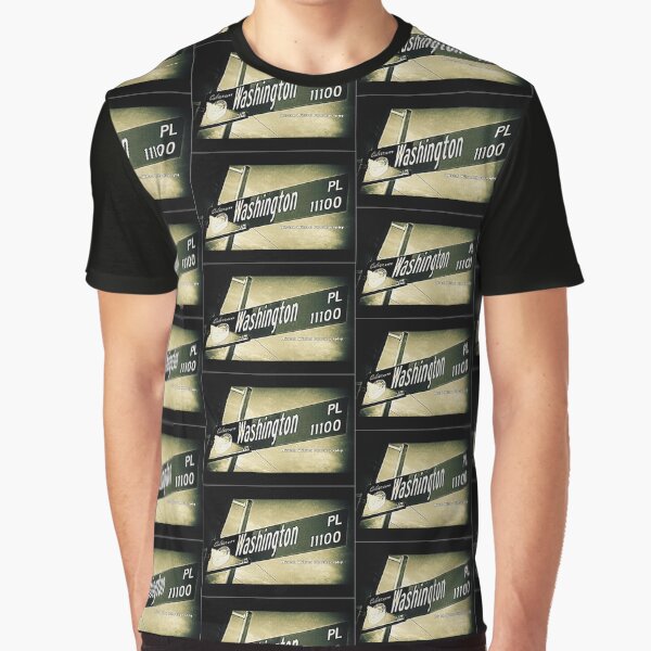 Washington Place1 Culver City California by Mistah Wilson Photography Graphic T-Shirt