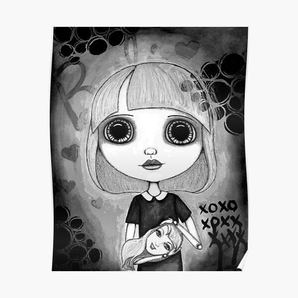 Number One Fan (Black & White Version) Poster