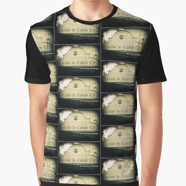 Welcome to Culver City Landmark1 Culver City California by Mistah Wilson Photography Graphic T-Shirt