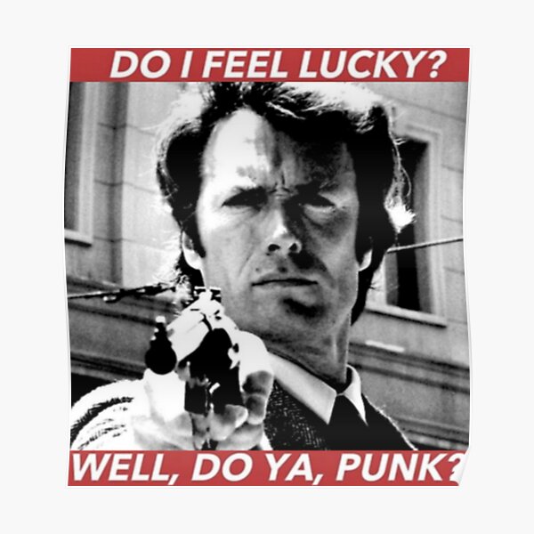 DIRTY HARRY Poster