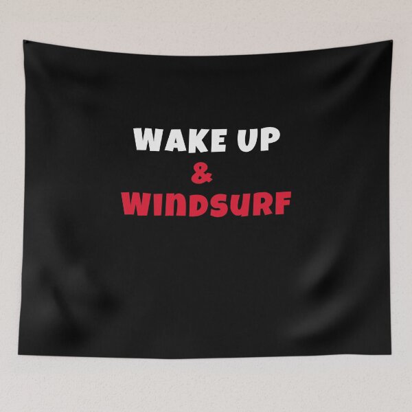 Item preview, Wake up and windsurf Activities Hobbies Tshirt designed and sold by we1000.