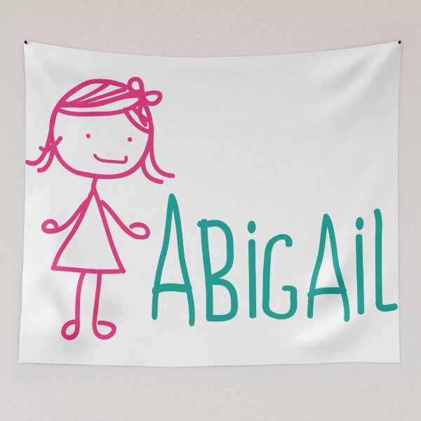 Item preview, For a girl named Abigail designed and sold by ComicKitsch.