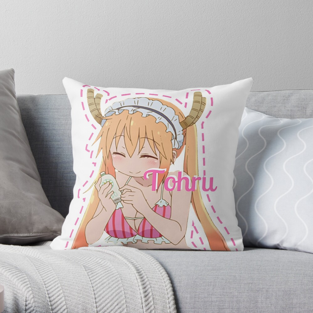 dragon maid tail pillow