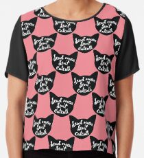 Dead Men Don't Catcall, Pink Chiffon Top