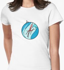 Giant squid Women's Fitted T-Shirt