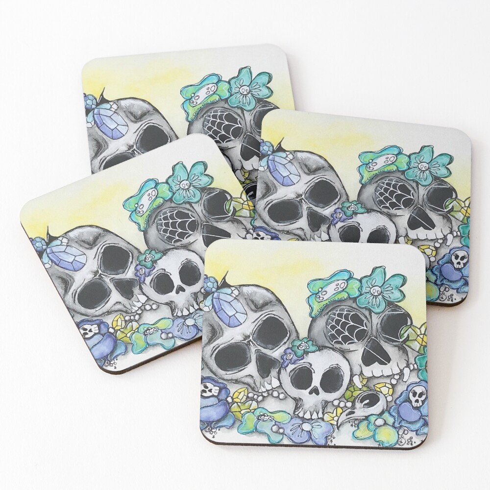 Item preview, Coasters (Set of 4) designed and sold by RuffledAndPunk.