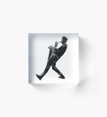 LEO (etched) Acrylic Block