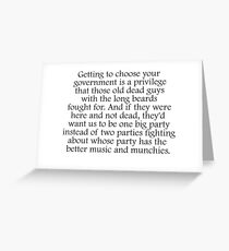 6teen is back! Greeting Card