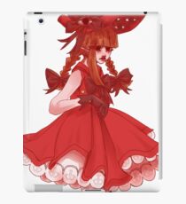 Red Witch Wadanohara iPad Case/Skin