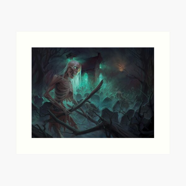 The Chapel on the Cliff Art Print