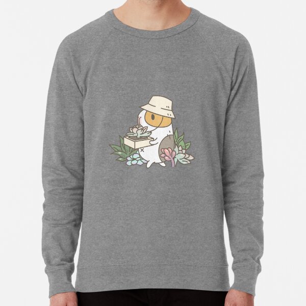 Bubu the Guinea Pig, Succulent Love Lightweight Sweatshirt