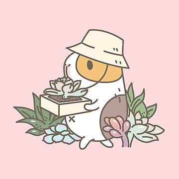 Artwork thumbnail, Bubu the Guinea Pig, Succulent Love by Miri-Noristudio