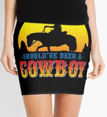 Cowboy Lasso America Mini Skirt