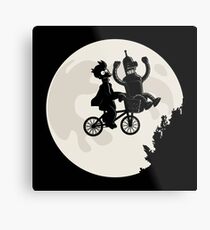 Futurama Metal Print