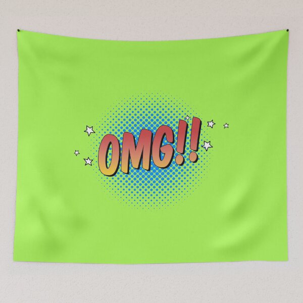 Item preview, OMG From Avatars Vs Autocorrect Funny Humorous Gag Viral Video Merch Tee Shirt Mug designed and sold by NicheteesStore.