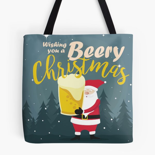 Item preview, BEERY MERRY XMAS designed and sold by republicmarket.