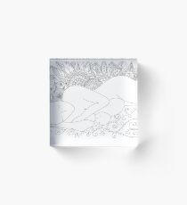 Mother and Baby Acrylic Block