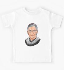 Supreme Court Justice Ruth Bader Ginsburg Kids Tee