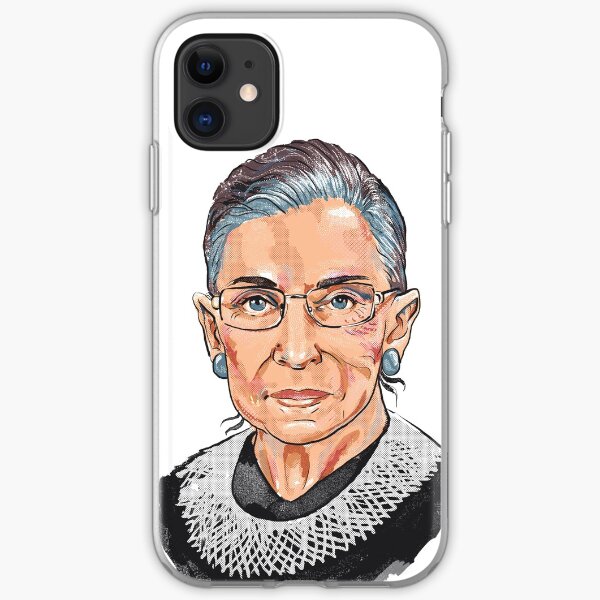Supreme Court Justice Ruth Bader Ginsburg iPhone Soft Case