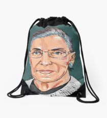 Supreme Court Justice Ruth Bader Ginsburg Drawstring Bag