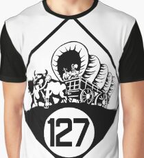 Nebraska State Highway N-127 (1926) | United States Highway Shield Sign Sticker Graphic T-Shirt