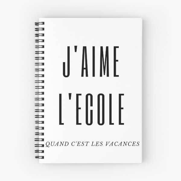 Item preview, I like school when it's holidays designed and sold by JEROME MARQUANT.