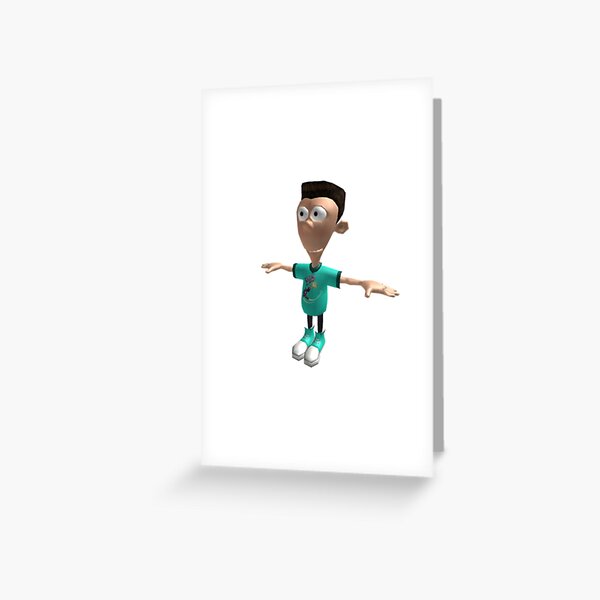 Sheen T-Pose Greeting Card