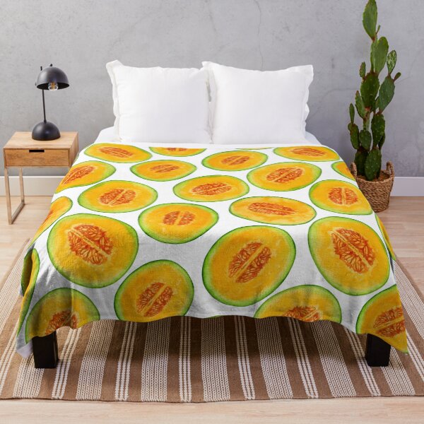 Item preview, Melon slices watercolor pattern designed and sold by Katerina Mitkova Kirilova.