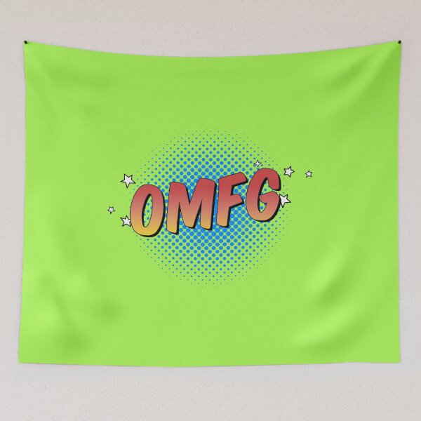 Item preview, OMFG From Avatars Vs Autocorrect Funny Humorous Gag Viral Video Merch Tee Shirt Mug designed and sold by NicheteesStore.
