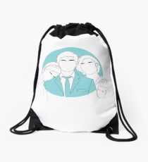 Wallflower Drawstring Bag