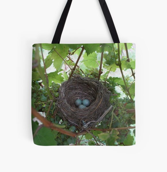 Nest in the Riesling - Magpie Springs - Adelaide Hills Wine Region - Fleurieu Peninsula - Winery All Over Print Tote Bag