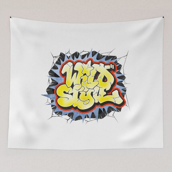 Item preview, Wildstyle graffiti tribute (white background) designed and sold by joax.