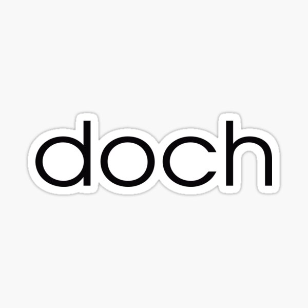 doch sticker Sticker