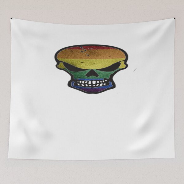 Item preview, Gay Pride LGBT Skull T Shirt designed and sold by Kiwi-Tienda2017.