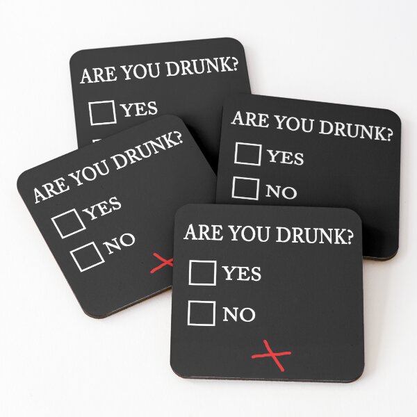 Item preview, Are You Drunk? Cool Funny Alcohol Drink Design designed and sold by overstyle.