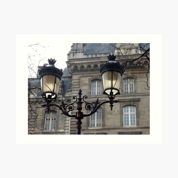 Lamp post Art Print