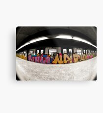 Rome Metro Metal Print