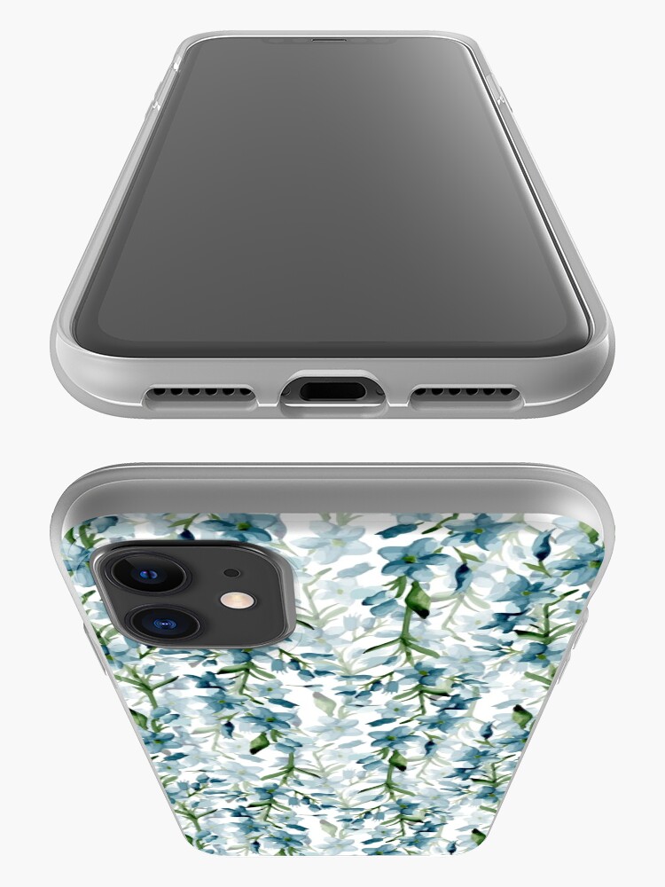 Alternate view of Blue branches iPhone Case & Cover