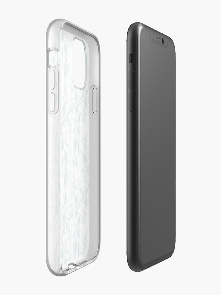 Alternate view of Blue branches iPhone Case & Cover