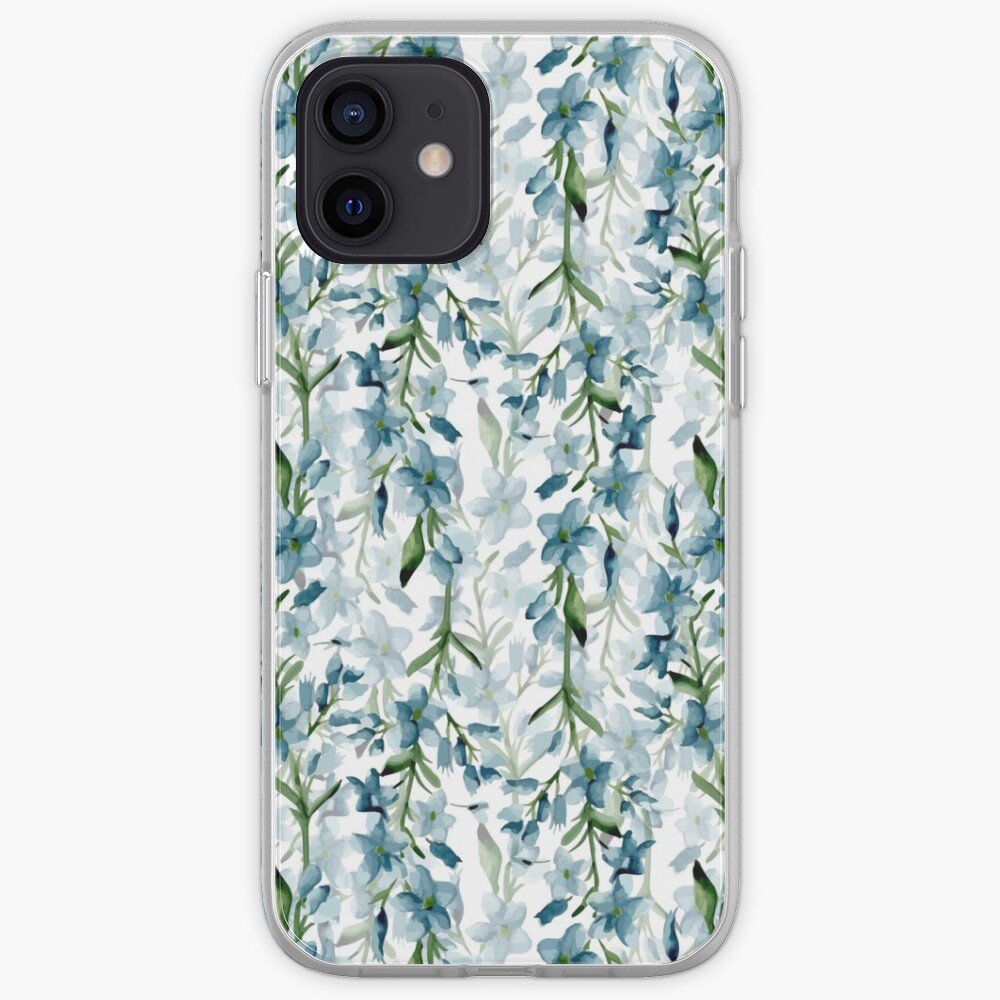 Blue branches iPhone Case & Cover