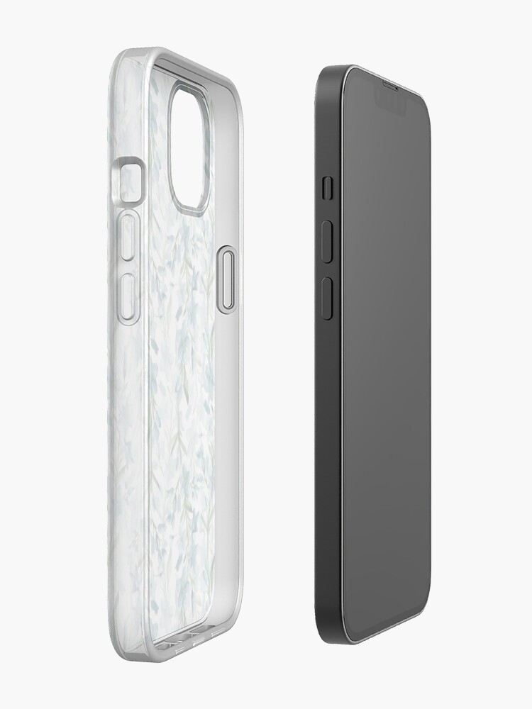 Alternate view of Blue branches iPhone Case